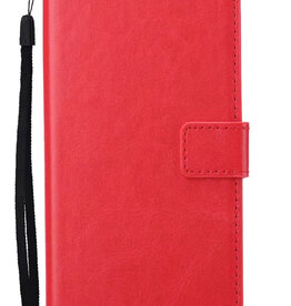 Nomfy Nomfy iPhone 15 Plus Hoesje Bookcase - Rood
