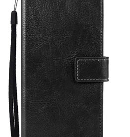 Nomfy Nomfy iPhone 15 Pro Hoesje Bookcase - Zwart
