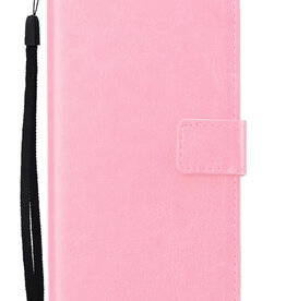 Nomfy Nomfy iPhone 15 Pro Hoesje Bookcase - Lichtroze