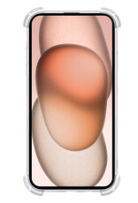 Nomfy Hoesje Geschikt voor iPhone 15 Hoes Geschikt voor Magsafe Shock Proof Cover Case Shockproof Transparant Met Screenprotector - Hoesje Geschikt voor iPhone 15 Hoes Back Case Magsafe