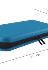 BASEY. Hoesje Geschikt voor Nintendo Switch Lite Case Hoes Hard Cover Koord - Bescherm Case Geschikt voor Nintendo Switch Lite Hoes - Blauw