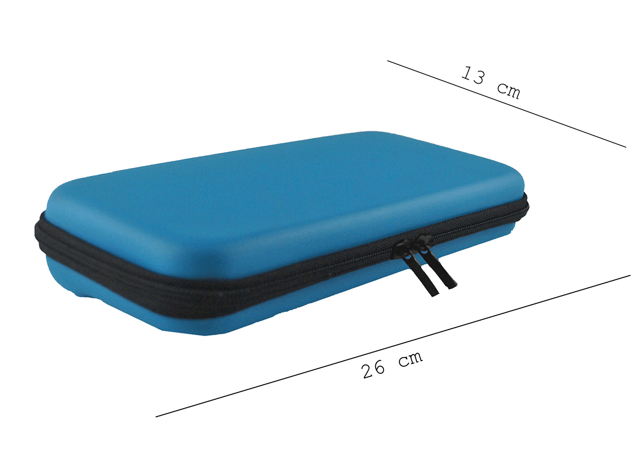 BASEY. Hoesje Geschikt voor Nintendo Switch Lite Case Hoes Hard Cover Koord - Bescherm Case Geschikt voor Nintendo Switch Lite Hoes - Blauw