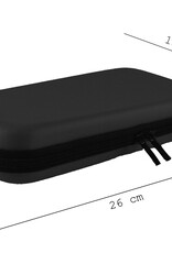 BASEY. Hoesje Geschikt voor Nintendo Switch Lite Case Hoes Hard Cover Koord - Bescherm Case Geschikt voor Nintendo Switch Lite Hoes - Zwart