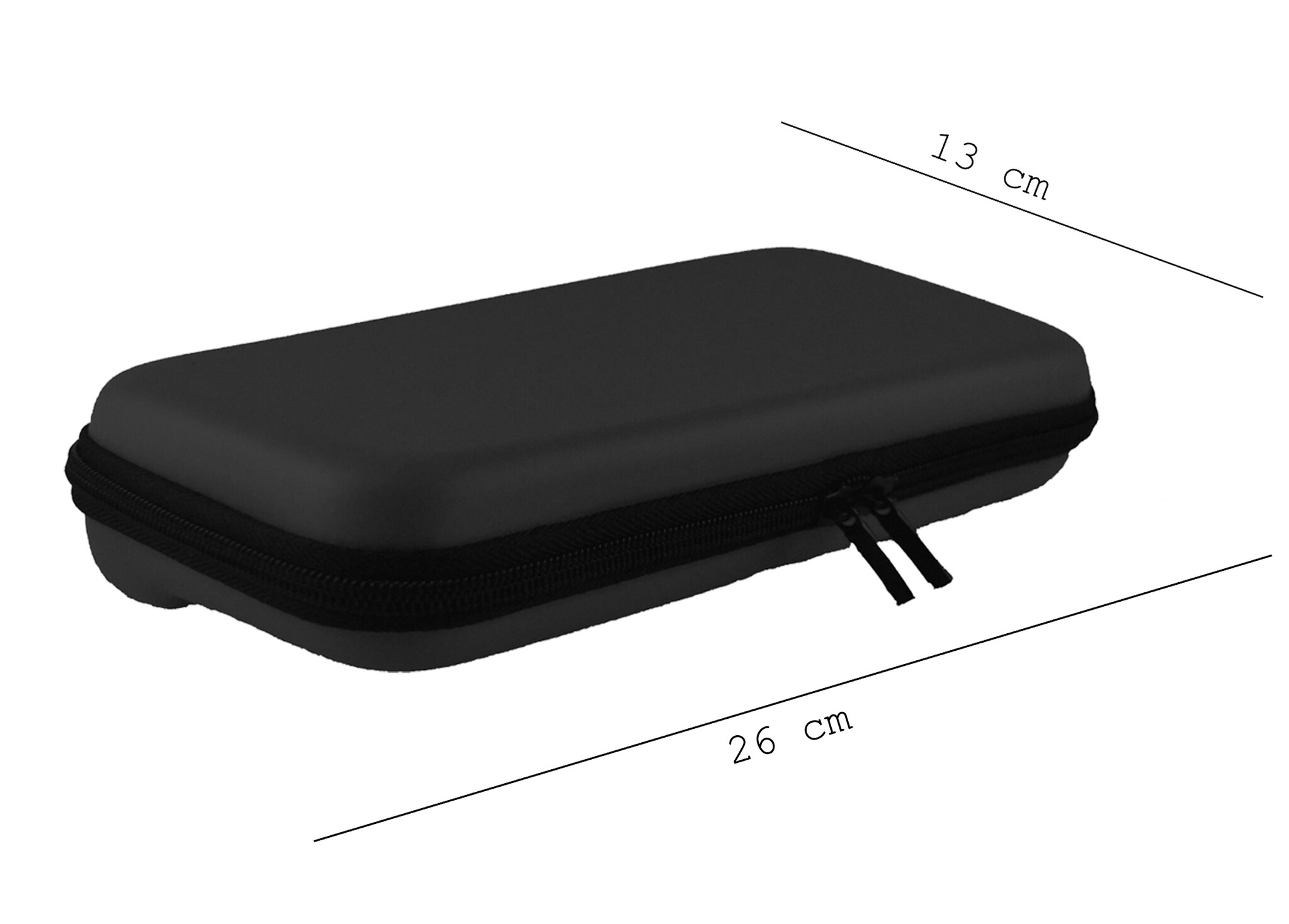 BASEY. Hoesje Geschikt voor Nintendo Switch Lite Case Hoes Hard Cover Koord - Bescherm Case Geschikt voor Nintendo Switch Lite Hoes - Zwart