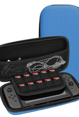 NoXx Hoesje Geschikt voor Nintendo Switch Lite Case Hoes Hard Cover Met Koord - Hoes Geschikt voor Nintendo Switch Lite Hoes - Blauw