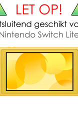 NoXx Hoesje Geschikt voor Nintendo Switch Lite Case Hoes Hard Cover Met Koord - Hoes Geschikt voor Nintendo Switch Lite Hoes - Rood
