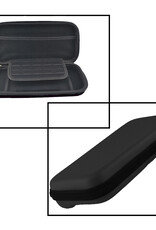 NoXx Hoesje Geschikt voor Nintendo Switch Lite Case Hoes Hard Cover Met Koord - Hoes Geschikt voor Nintendo Switch Lite Hoes - Zwart