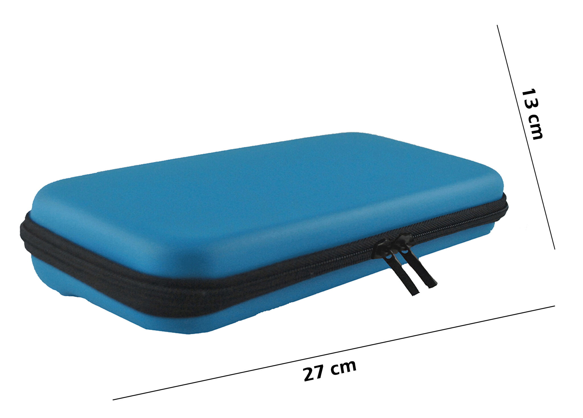 Nomfy Hoesje Geschikt voor Nintendo Switch Lite Hoes Bescherm Case Hardcover Met Polsbandje - Hoes Geschikt voor Nintendo Switch Lite Case - Blauw