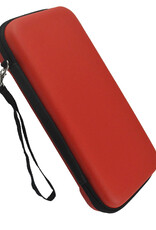 Nomfy Hoesje Geschikt voor Nintendo Switch Lite Hoes Bescherm Case Hardcover Met Polsbandje - Hoes Geschikt voor Nintendo Switch Lite Case - Rood