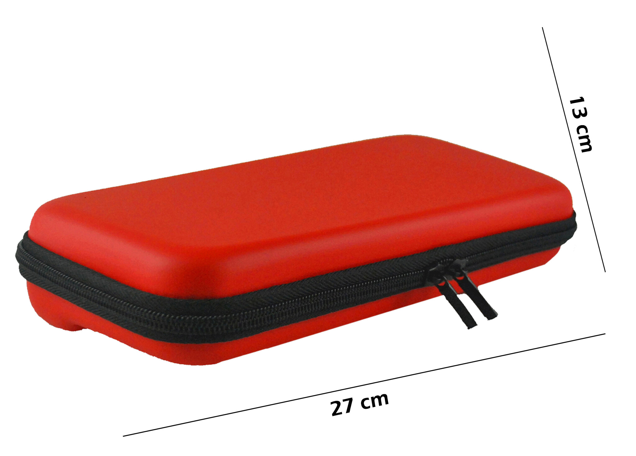 Nomfy Hoesje Geschikt voor Nintendo Switch Lite Hoes Bescherm Case Hardcover Met Polsbandje - Hoes Geschikt voor Nintendo Switch Lite Case - Rood