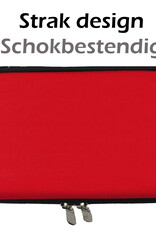 Nomfy Hoesje Geschikt voor Nintendo Switch Lite Hoes Bescherm Case Hardcover Met Polsbandje - Hoes Geschikt voor Nintendo Switch Lite Case - Rood