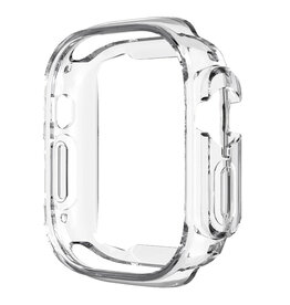 NoXx NoXx Apple Watch Ultra 2 Hoesje Siliconen Transparant - 49 mm
