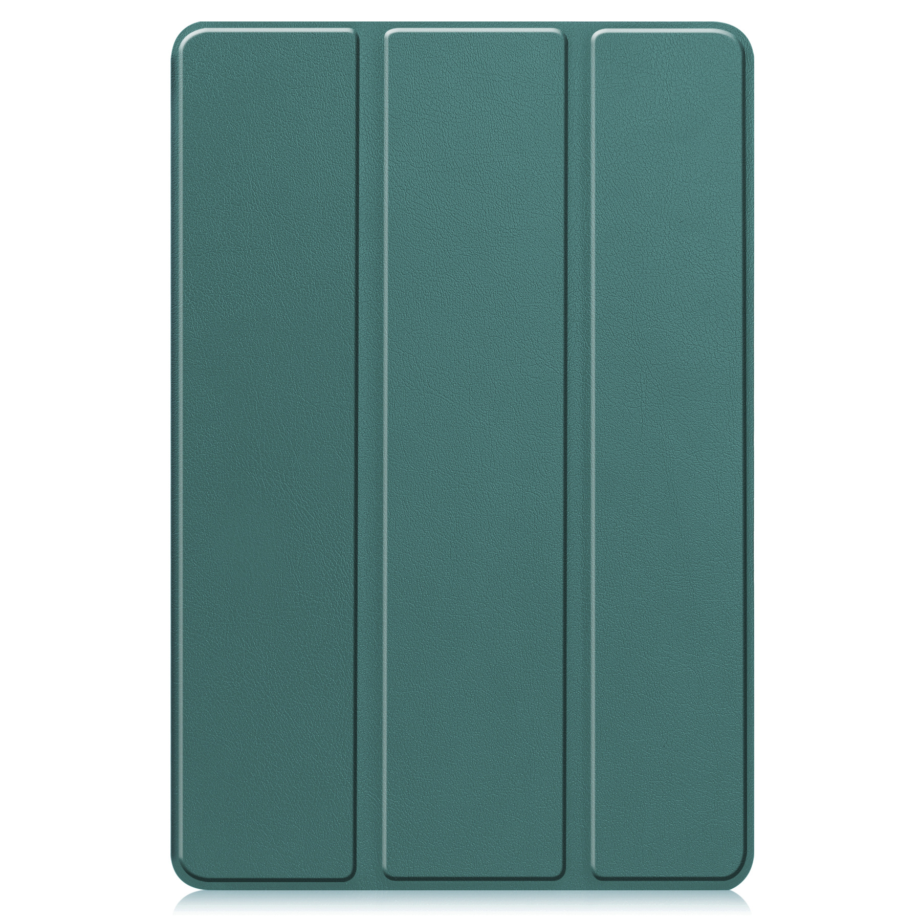 Nomfy Hoes Geschikt voor Lenovo Tab M10 5G Hoes Tri-fold Tablet Hoesje Case - Hoesje Geschikt voor Lenovo Tab M10 5G Hoesje Hardcover Bookcase - Donkergroen