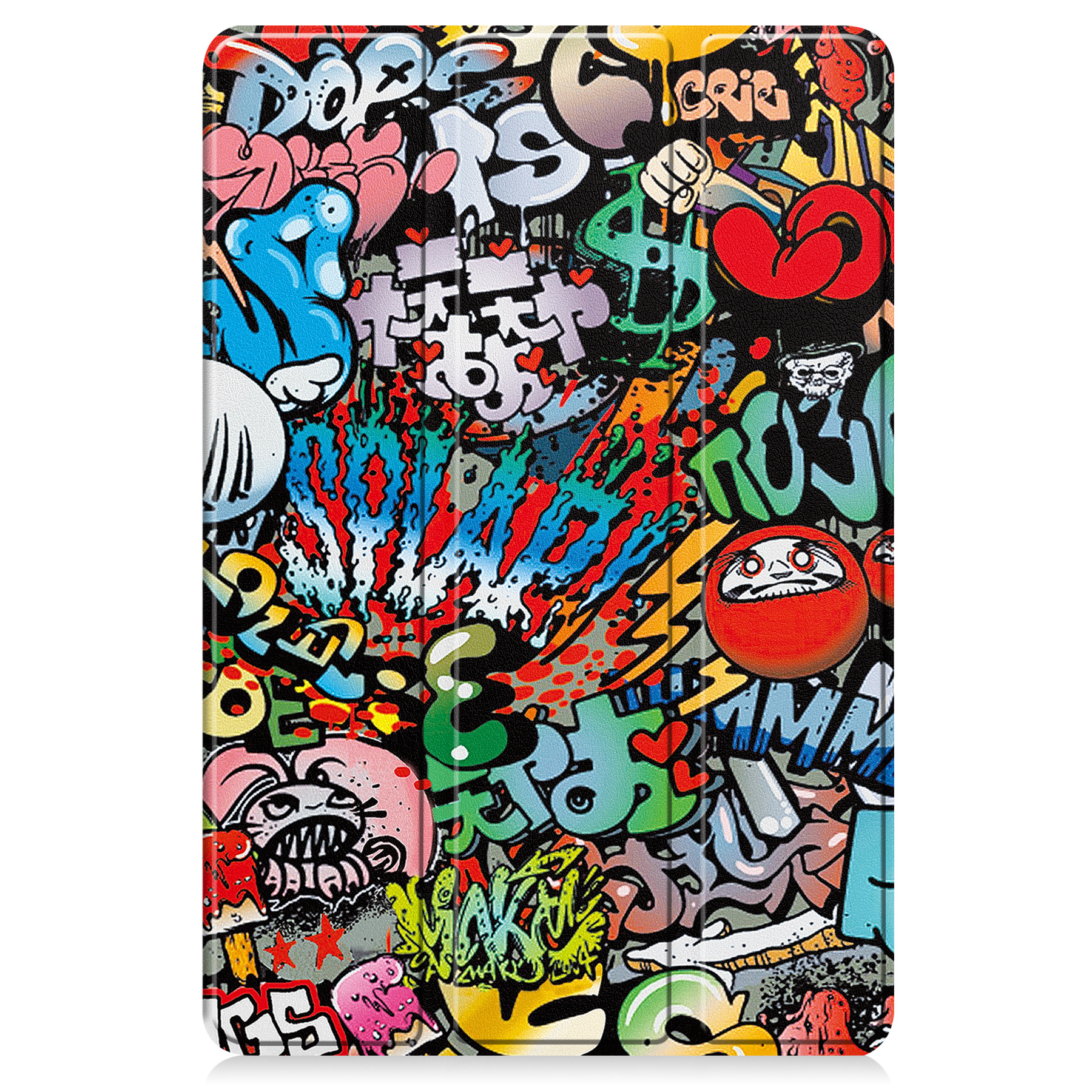 Nomfy Hoes Geschikt voor Lenovo Tab M10 5G Hoes Tri-fold Tablet Hoesje Case - Hoesje Geschikt voor Lenovo Tab M10 5G Hoesje Hardcover Bookcase - Graffity