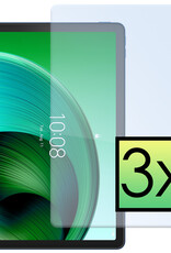 NoXx Screenprotector Geschikt voor Lenovo Tab M10 5G Screenprotector Bescherm Glas Screen Protector - 3x