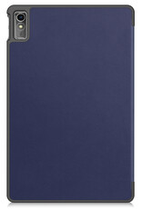 BASEY. Hoesje Geschikt voor Lenovo Tab M10 5G Hoes Case Tablet Hoesje Tri-fold - Hoes Geschikt voor Lenovo Tab M10 5G Hoesje Hard Cover Bookcase Hoes - Donkerblauw