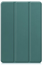 BASEY. Hoesje Geschikt voor Lenovo Tab M10 5G Hoes Case Tablet Hoesje Tri-fold - Hoes Geschikt voor Lenovo Tab M10 5G Hoesje Hard Cover Bookcase Hoes - Donkergroen