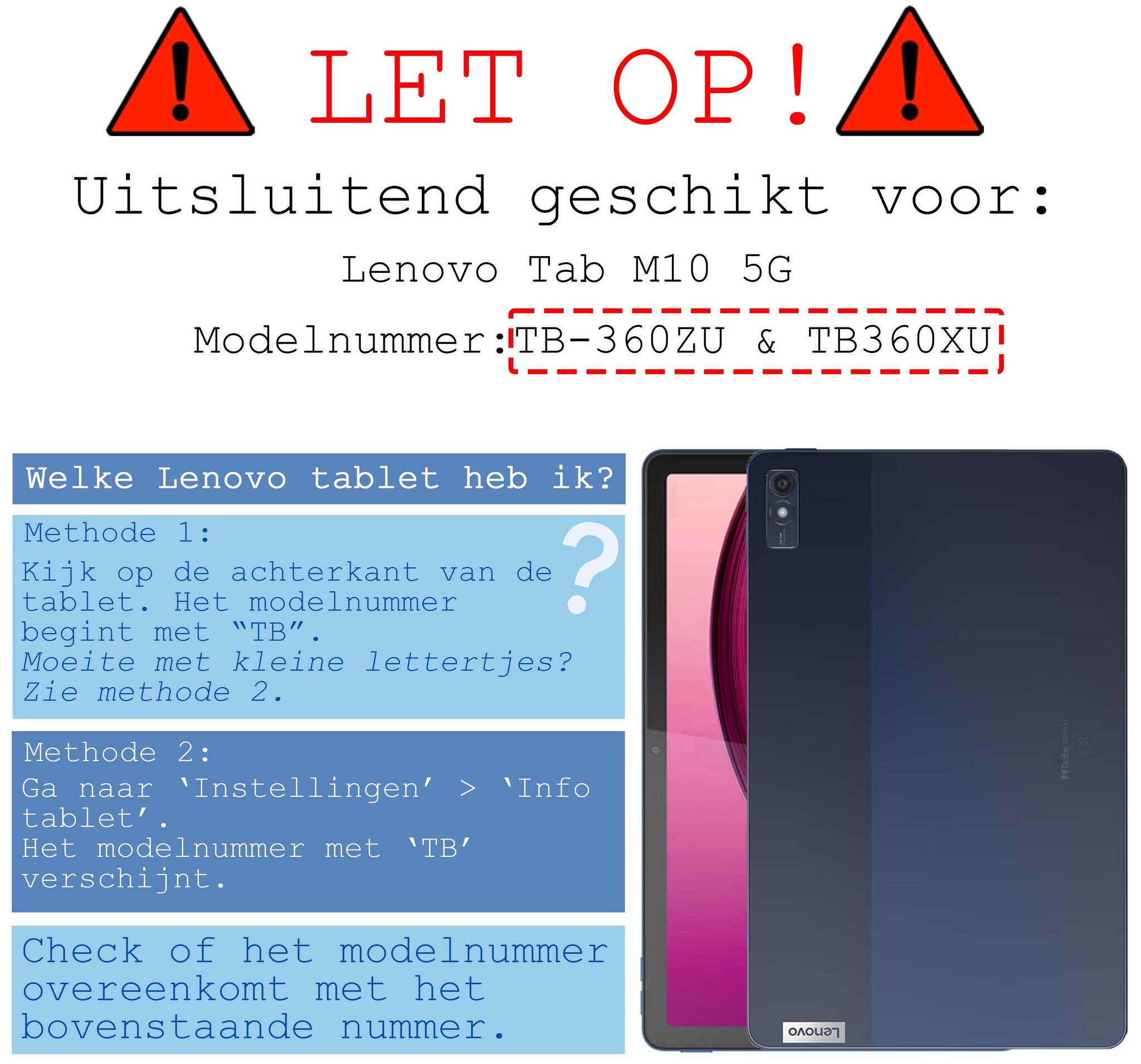 BASEY. Hoesje Geschikt voor Lenovo Tab M10 5G Hoes Case Tablet Hoesje Tri-fold - Hoes Geschikt voor Lenovo Tab M10 5G Hoesje Hard Cover Bookcase Hoes - Rosé goud