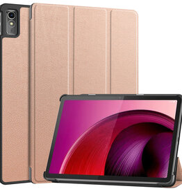 BASEY. BASEY. Lenovo Tab M10 5G Hoes - Rosé Goud