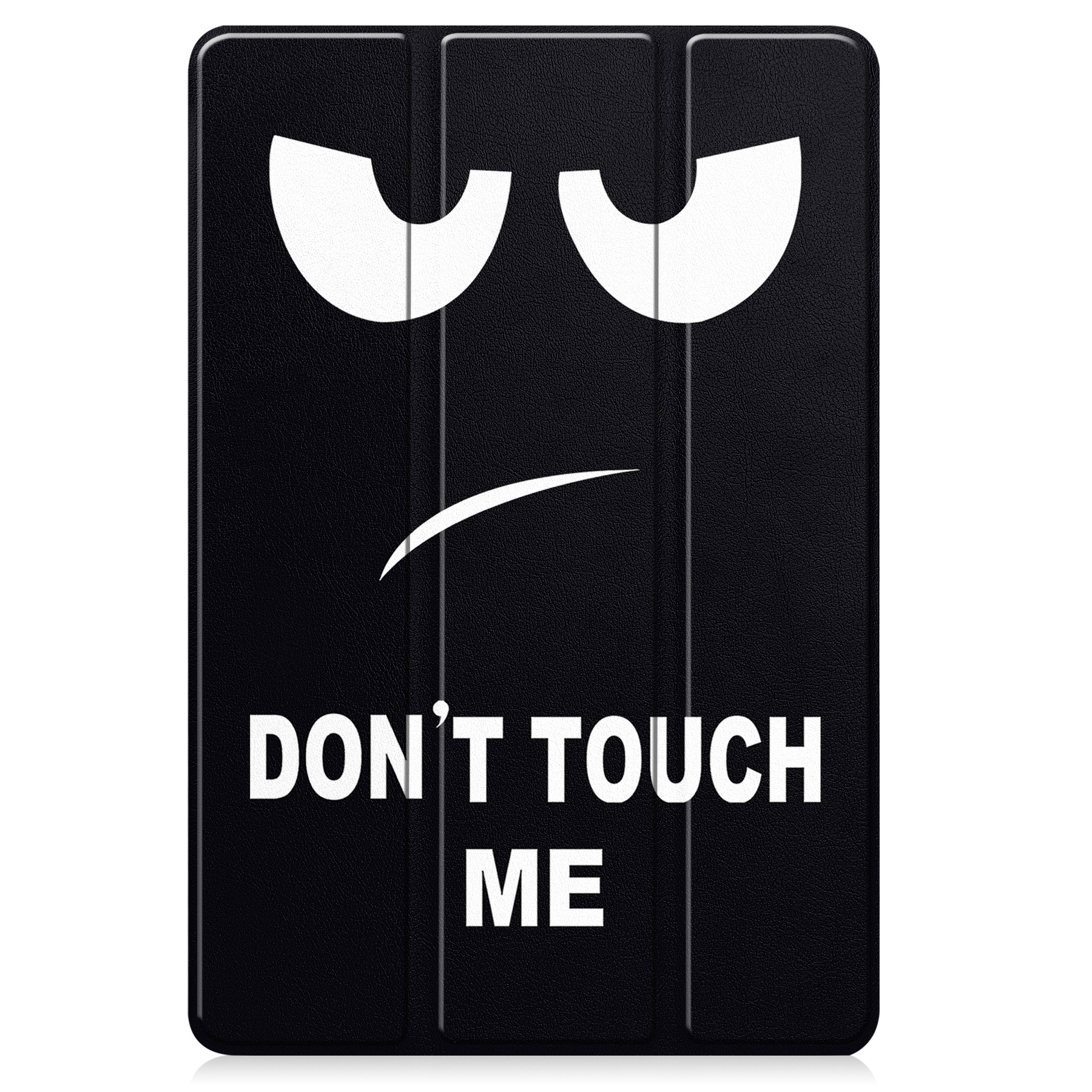 BASEY. Hoesje Geschikt voor Lenovo Tab M10 5G Hoes Case Tablet Hoesje Tri-fold - Hoes Geschikt voor Lenovo Tab M10 5G Hoesje Hard Cover Bookcase Hoes - Don't Touch Me