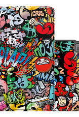 NoXx Hoesje Geschikt voor Lenovo Tab M10 5G Hoesje Case Hard Cover Hoes Book Case - Graffity