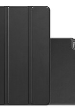 NoXx Hoesje Geschikt voor Lenovo Tab M10 5G Hoesje Case Hard Cover Hoes Book Case - Zwart