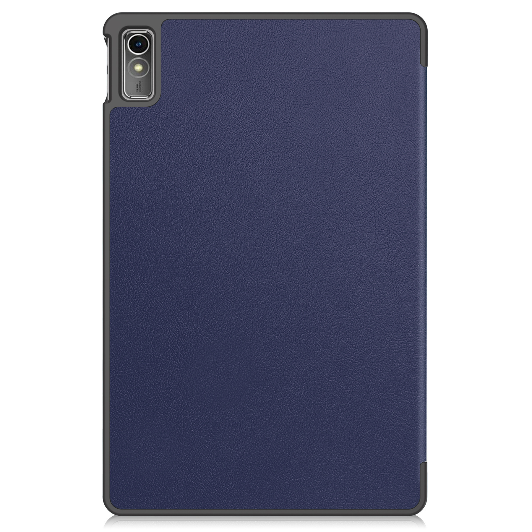 BASEY. Hoesje Geschikt voor Lenovo Tab M10 5G Hoes Case Tablet Hoesje Tri-fold Met Screenprotector - Hoes Geschikt voor Lenovo Tab M10 5G Hoesje Hard Cover Bookcase Hoes - Donkerblauw