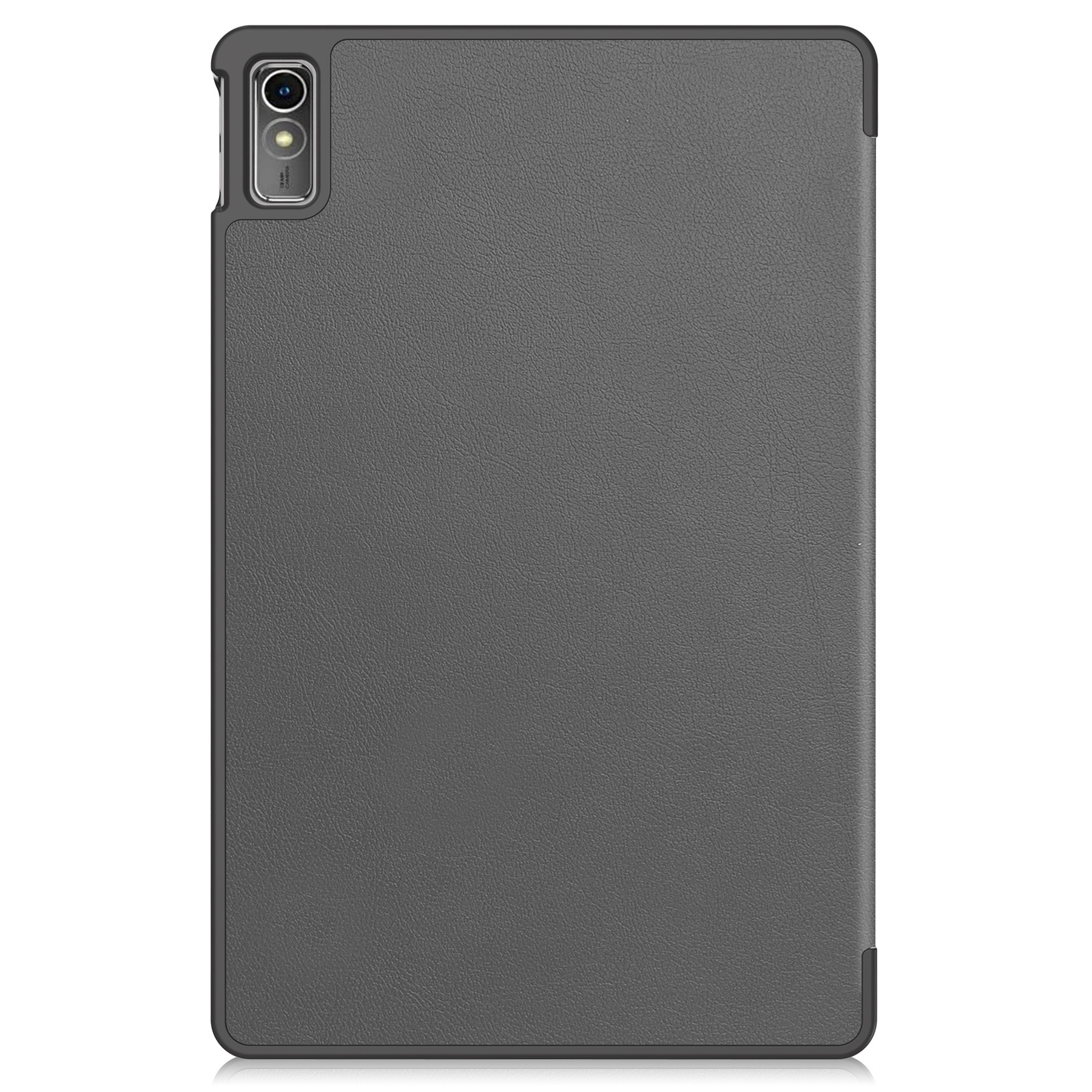 BASEY. Hoesje Geschikt voor Lenovo Tab M10 5G Hoes Case Tablet Hoesje Tri-fold Met Screenprotector - Hoes Geschikt voor Lenovo Tab M10 5G Hoesje Hard Cover Bookcase Hoes - Grijs