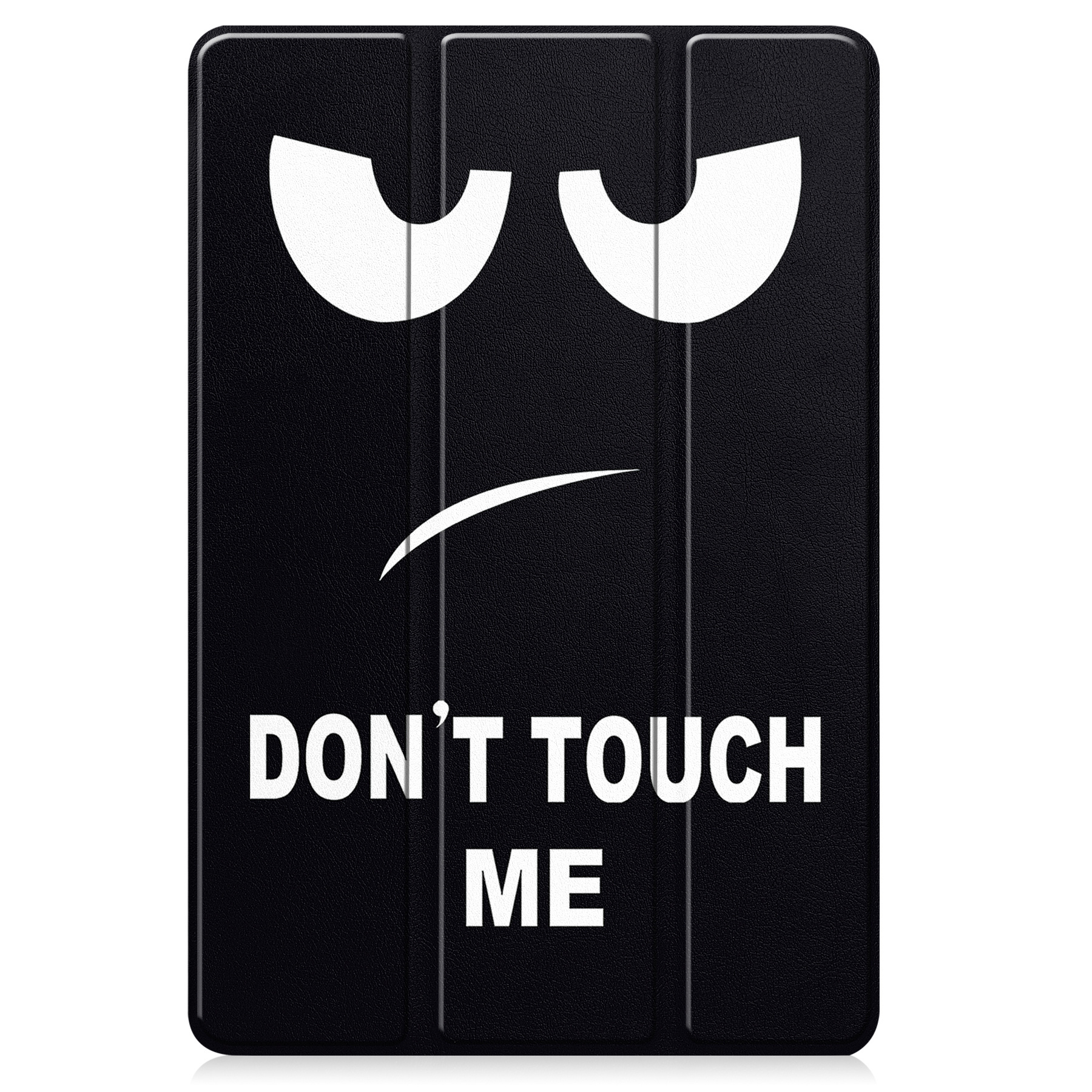 BASEY. Hoesje Geschikt voor Lenovo Tab M10 5G Hoes Case Tablet Hoesje Tri-fold Met Screenprotector - Hoes Geschikt voor Lenovo Tab M10 5G Hoesje Hard Cover Bookcase Hoes - Don't Touch Me