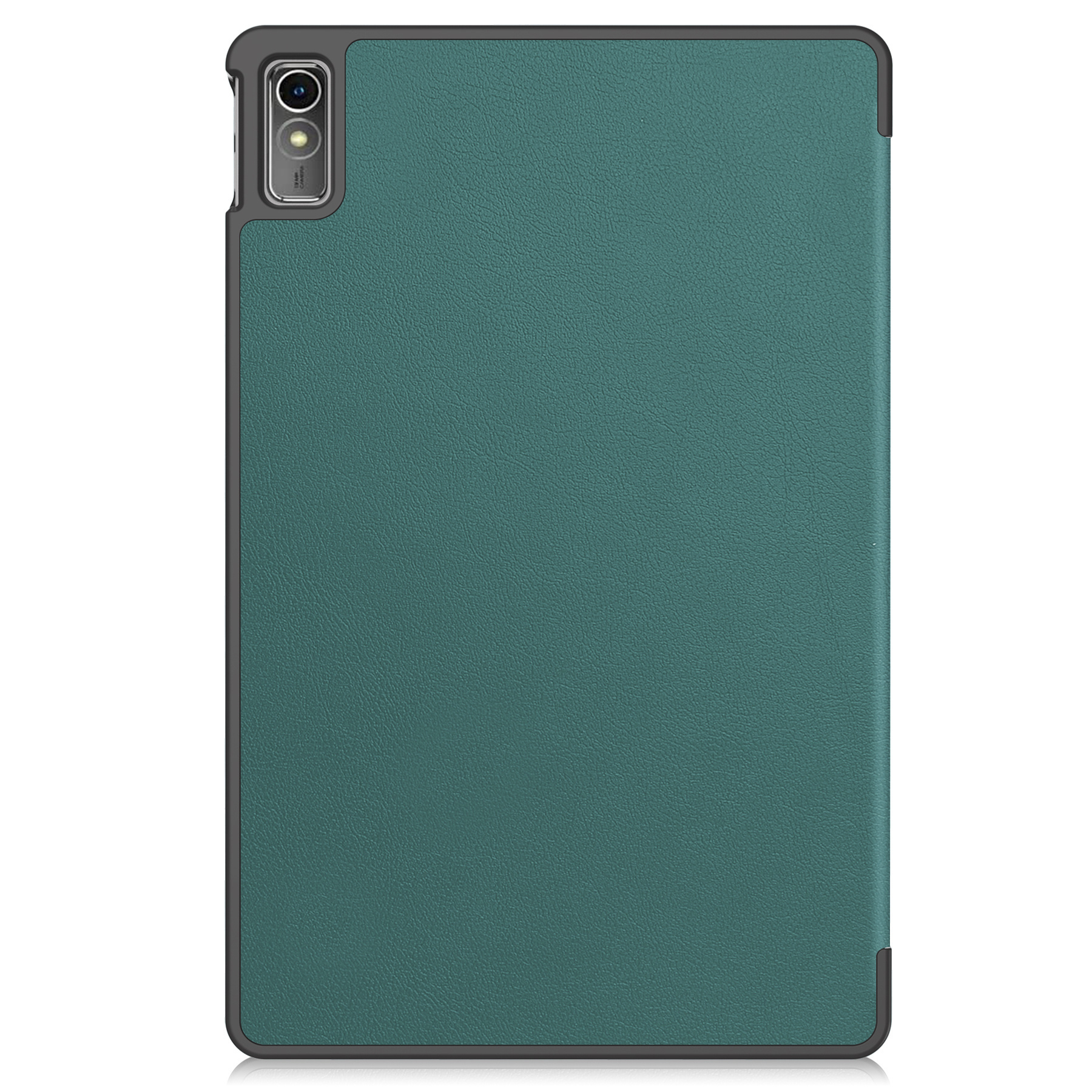 Nomfy Hoes Geschikt voor Lenovo Tab M10 5G Hoes Tri-fold Tablet Hoesje Case Met Screenprotector - Hoesje Geschikt voor Lenovo Tab M10 5G Hoesje Hardcover Bookcase - Donkergroen
