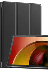 Nomfy Hoes Geschikt voor Lenovo Tab M10 5G Hoes Tri-fold Tablet Hoesje Case Met Screenprotector - Hoesje Geschikt voor Lenovo Tab M10 5G Hoesje Hardcover Bookcase - Zwart
