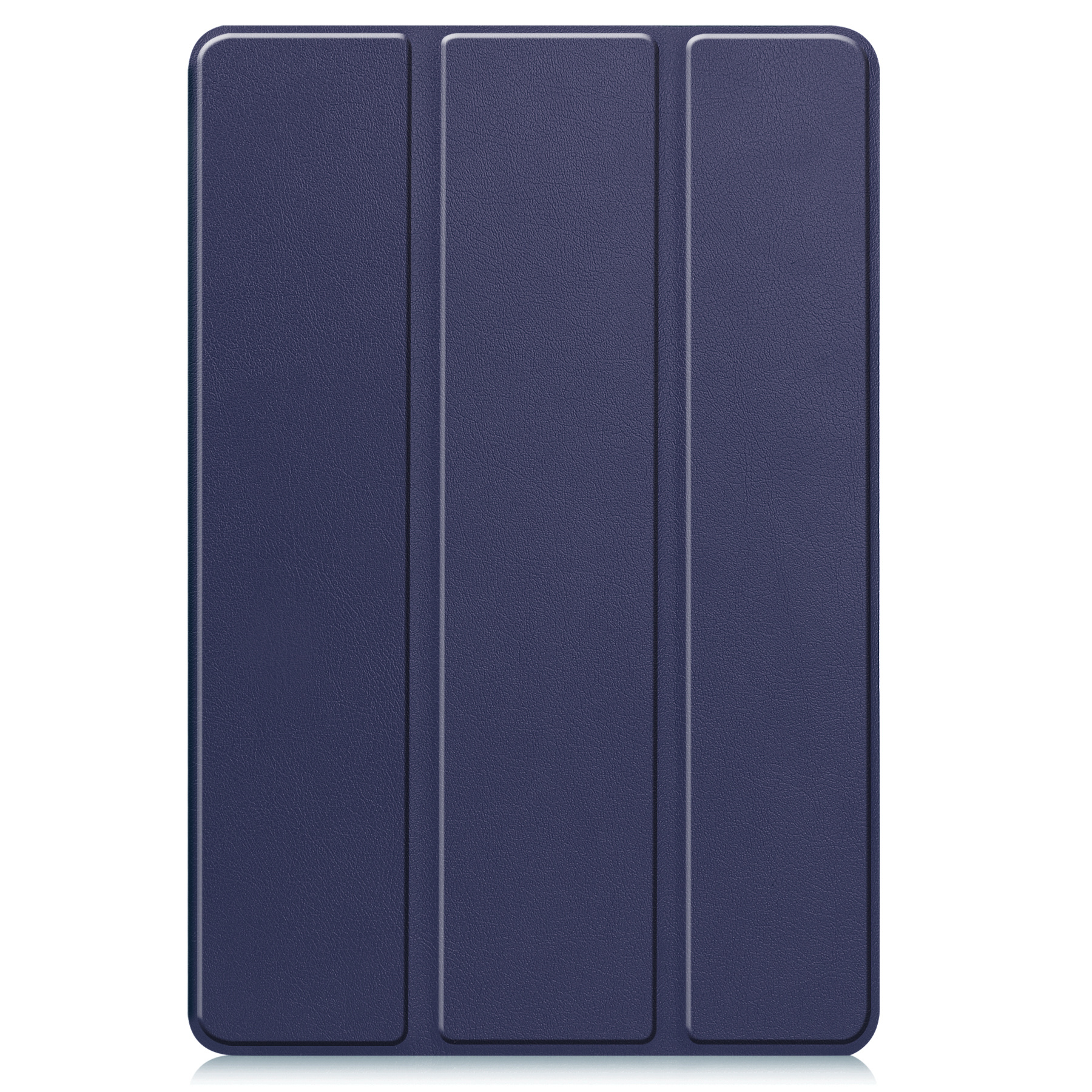 BASEY. Hoesje Geschikt voor Lenovo Tab M10 5G Hoes Case Tablet Hoesje Tri-fold Met Screenprotector - Hoes Geschikt voor Lenovo Tab M10 5G Hoesje Hard Cover Bookcase Hoes - Donkerblauw
