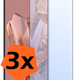 Nomfy Nomfy Google Pixel 8 Pro Screenprotector Glas - 3 PACK