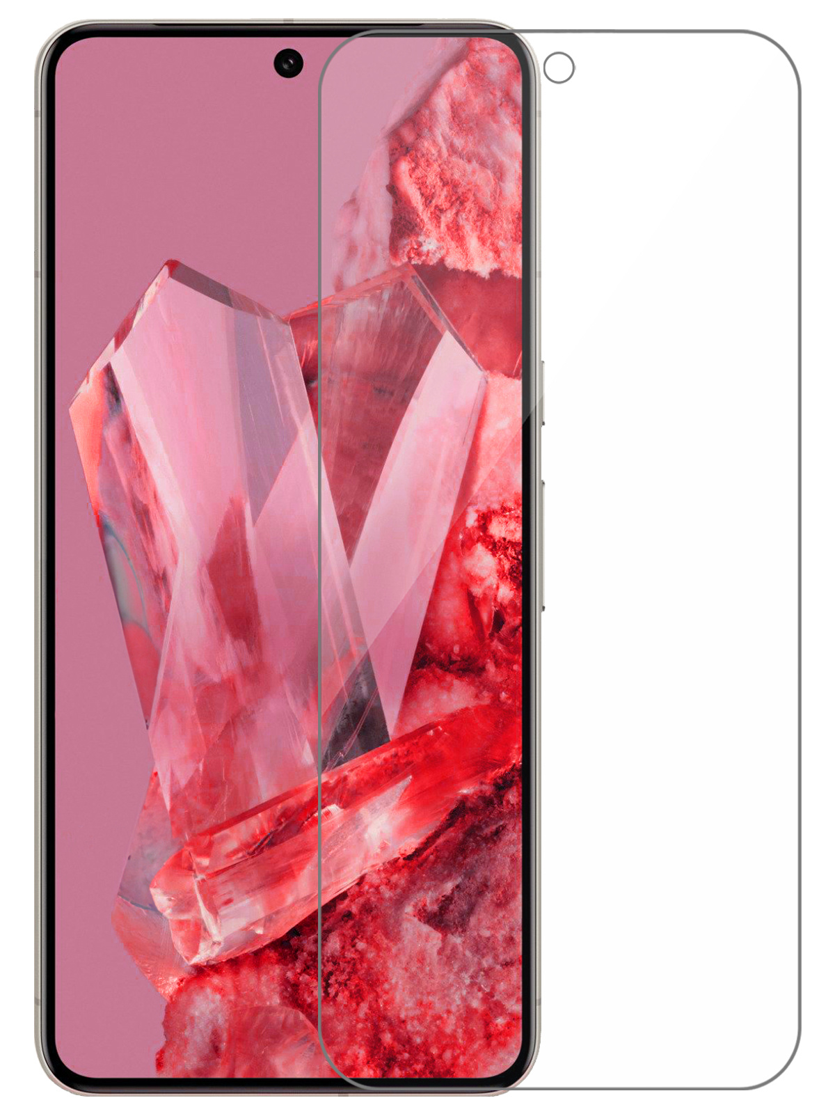 NoXx Screenprotector Geschikt voor Google Pixel 8 Pro Screenprotector Tempered Glass Gehard Glas Beschermglas
