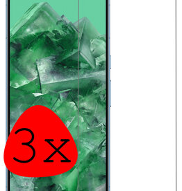 BASEY. BASEY. Google Pixel 8 Pro Screenprotector Glas - 3 PACK