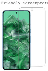 BASEY. Screenprotector Geschikt voor Google Pixel 8 Pro Screenprotector Tempered Glass - Screenprotector Geschikt voor Google Pixel 8 Pro Beschermglas Screen Protector Glas - 2 Stuks