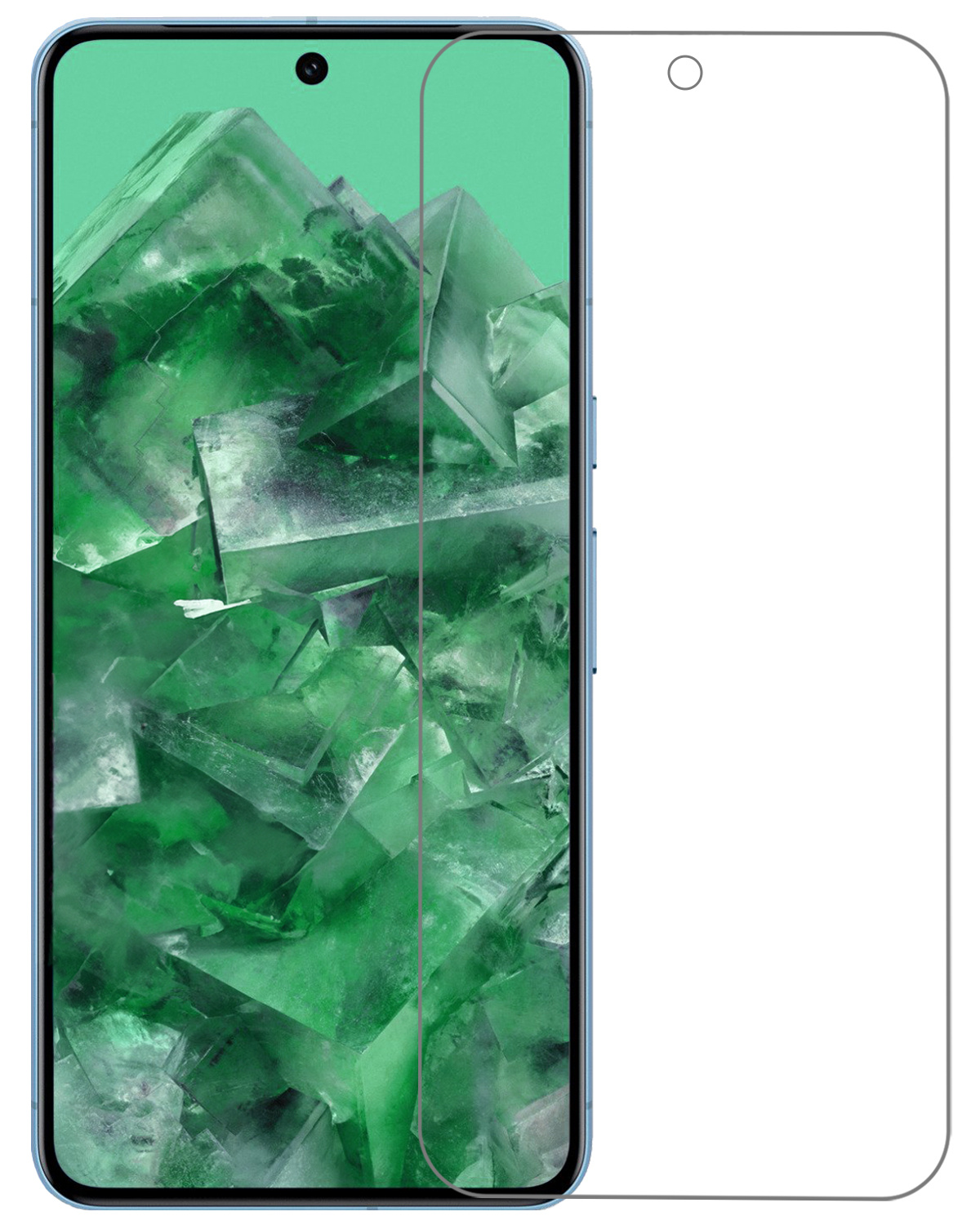 BASEY. Screenprotector Geschikt voor Google Pixel 8 Pro Screenprotector Tempered Glass - Screenprotector Geschikt voor Google Pixel 8 Pro Beschermglas Screen Protector Glas