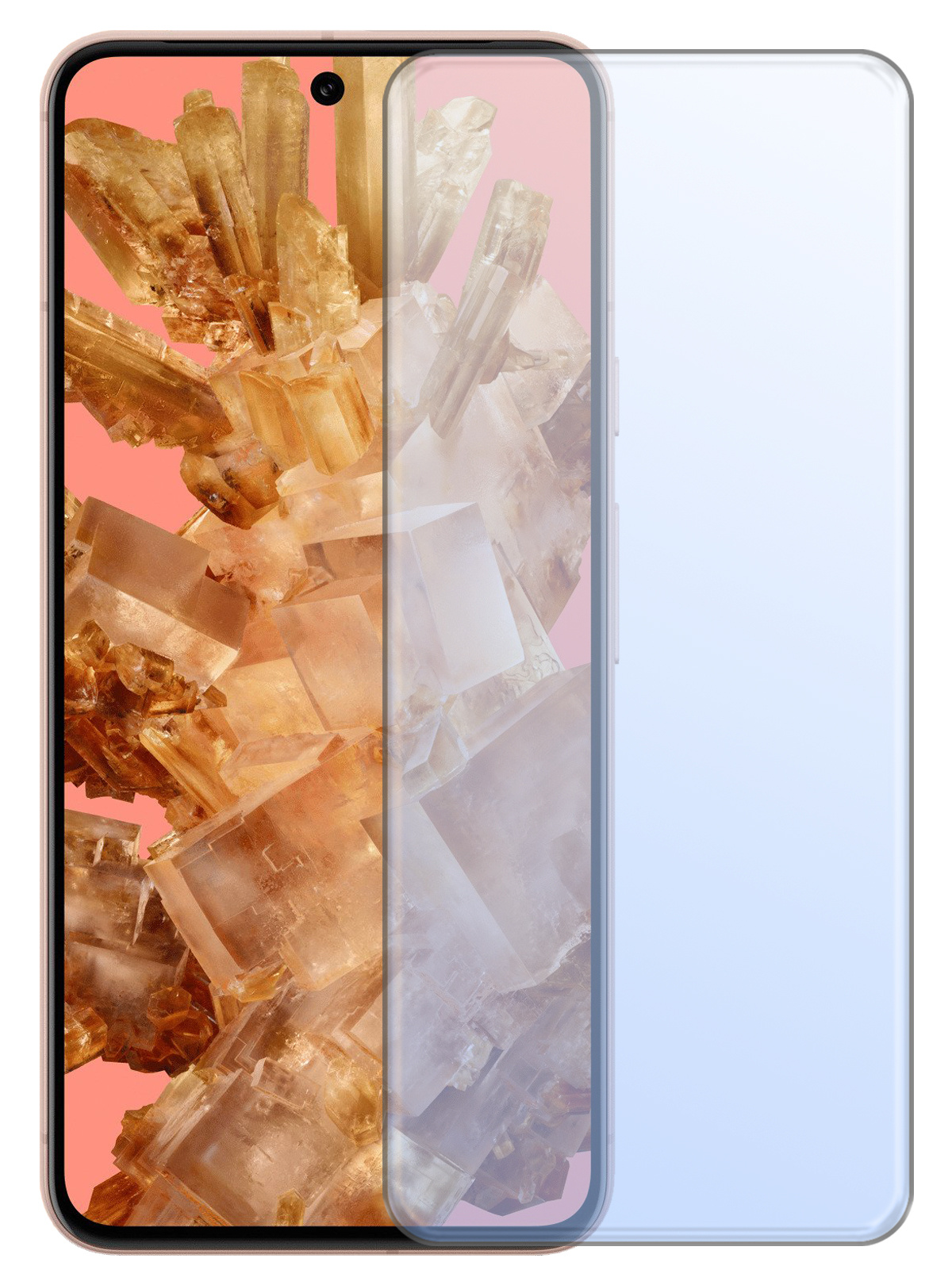 Nomfy Screenprotector Geschikt voor Google Pixel 8 Screenprotector Bescherm Glas Tempered Glass - Screenprotector Geschikt voor Google Pixel 8 Screen Protector