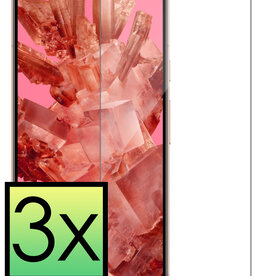 NoXx NoXx Google Pixel 8 Screenprotector Glas - 3 PACK