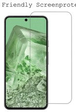 BASEY. Screenprotector Geschikt voor Google Pixel 8 Screenprotector Tempered Glass - Screenprotector Geschikt voor Google Pixel 8 Beschermglas Screen Protector Glas - 2 Stuks