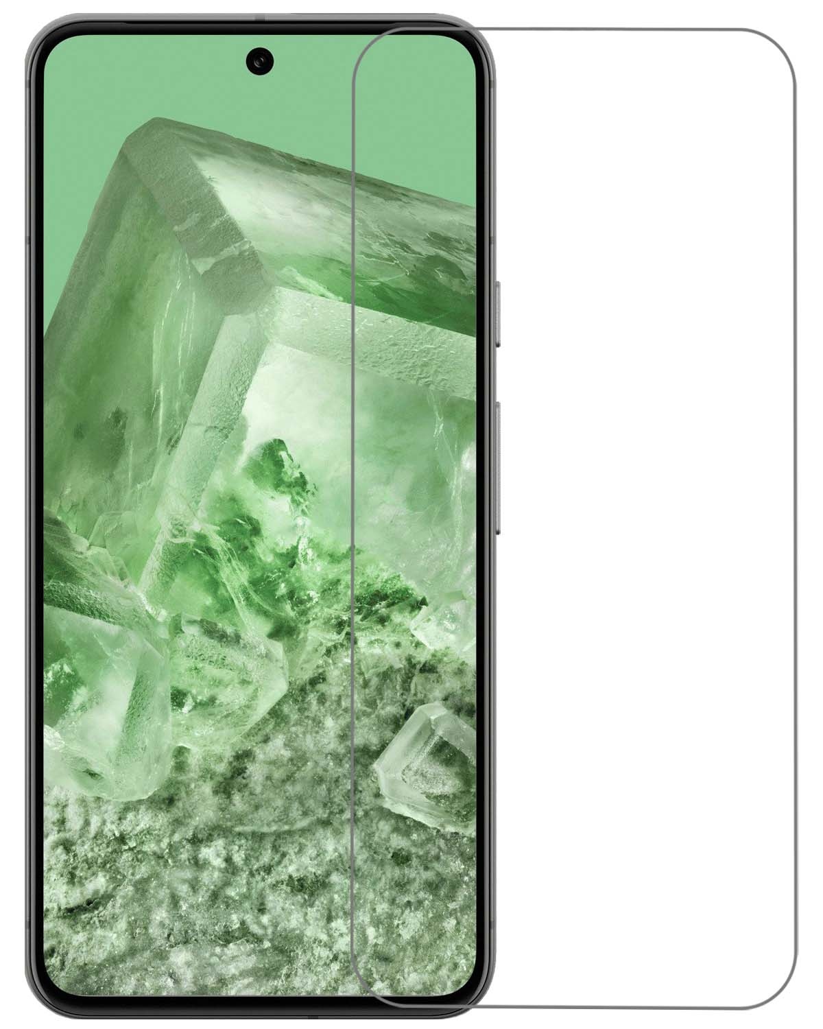 BASEY. Screenprotector Geschikt voor Google Pixel 8 Screenprotector Tempered Glass - Screenprotector Geschikt voor Google Pixel 8 Beschermglas Screen Protector Glas