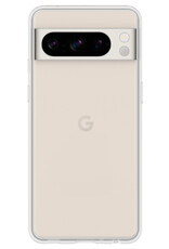 Nomfy Hoesje Geschikt voor Google Pixel 8 Pro Hoesje Siliconen Cover Case - Hoes Geschikt voor Google Pixel 8 Pro Hoes Back Case - Transparant