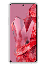 NoXx Hoes Geschikt voor Google Pixel 8 Pro Hoesje Cover Siliconen Back Case Hoes - Transparant