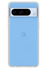 BASEY. Hoes Geschikt voor Google Pixel 8 Pro Hoesje Siliconen Back Cover Case - Hoesje Geschikt voor Google Pixel 8 Pro Hoes Cover Hoesje - Transparant