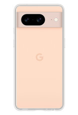Nomfy Hoesje Geschikt voor Google Pixel 8 Hoesje Siliconen Cover Case - Hoes Geschikt voor Google Pixel 8 Hoes Back Case - Transparant