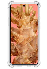 Nomfy Hoesje Geschikt voor Google Pixel 8 Hoesje Shock Proof Cover Case Shockproof - Hoes Geschikt voor Google Pixel 8 Hoes Siliconen Back Case - Transparant