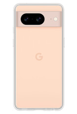 NoXx Hoes Geschikt voor Google Pixel 8 Hoesje Cover Siliconen Back Case Hoes - Transparant - 2x