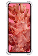 NoXx Hoes Geschikt voor Google Pixel 8 Hoesje Siliconen Cover Shock Proof Back Case Shockproof Hoes - Transparant - 2x