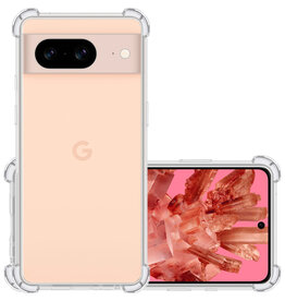 NoXx NoXx Google Pixel 8 Hoesje Shockproof Transparant