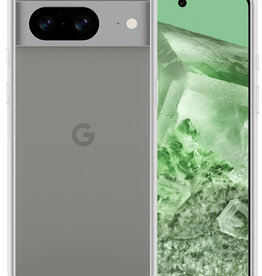 BASEY. BASEY. Google Pixel 8 Hoesje Siliconen - Transparant